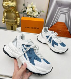 루이비통 트레이너 RUN 55 스니커즈1AB39N & 1AB39L 신발