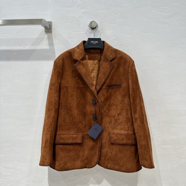 프라다 23FW 스웨이드 자켓 UPG374