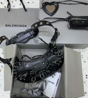 발렌시아가 여성 피어싱 LE CAGOLE XS 숄더백 671309210