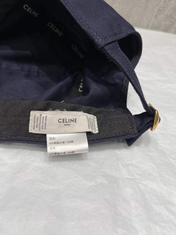 셀린느 코튼 CELINE 베이스볼 캡 2AUA1969P - 이미지 6