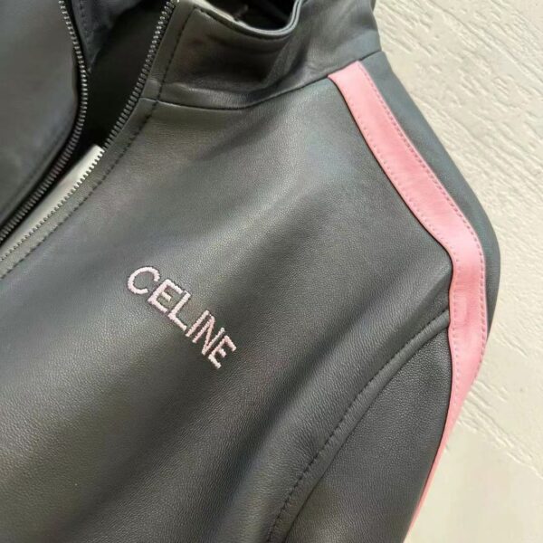 셀린느 소프트 램스킨 CELINE 트랙수트 자켓 2EH71583C - 이미지 2