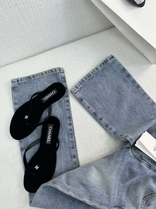 셀린느 피스모 워시 데님 마거릿 진 청바지 2N500206T - 이미지 4