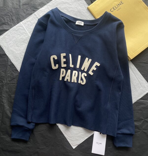 셀린느 코튼 플리스 CELINE PARIS 루즈 맨투맨 2Y43E649W