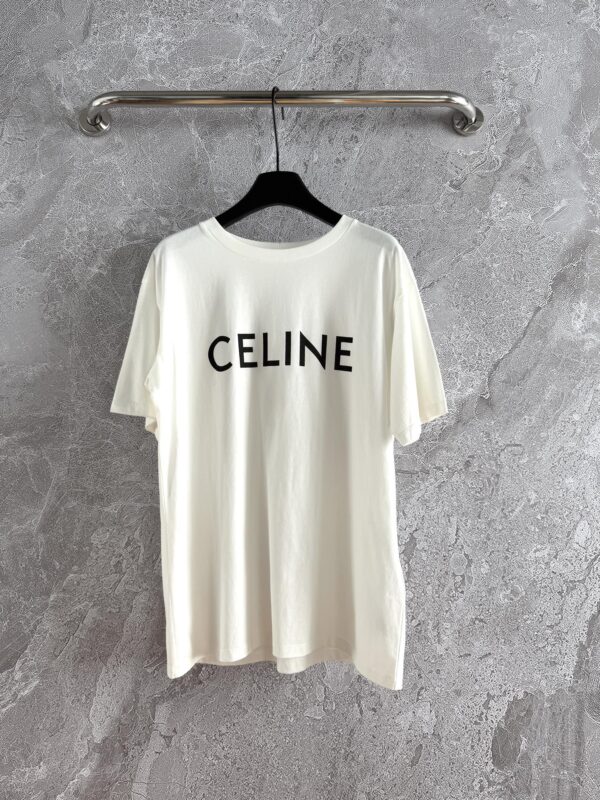 셀린느 코튼 저지 CELINE 루즈 티셔츠 2X764671Q