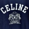 셀린느 코튼 저지 CELINE 블라종 70's 티셔츠 RX09C671Q - 이미지 5