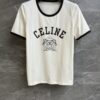 셀린느 코튼 저지 CELINE 블라종 70's 티셔츠 RX09C671Q