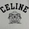 셀린느 코튼 저지 CELINE 블라종 70's 티셔츠 RX09C671Q - 이미지 3