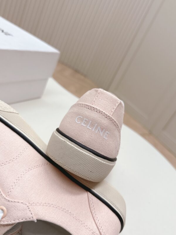 셀린느 캔버스 CELINE 트리옹프 앨런 스니커즈 363675148C - 이미지 7