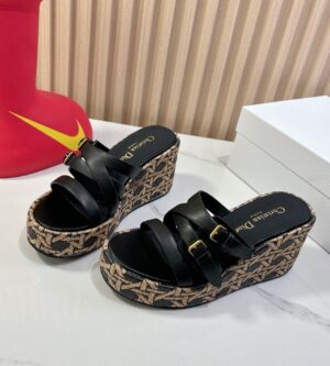 디올 25SS 아마존 웨지힐 뮬 샌들 KCO267RAC