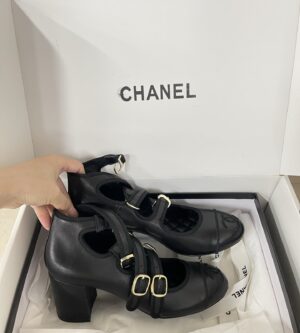 샤넬 25SS 메리제인 워커힐 펌프스 2컬러 G46477
