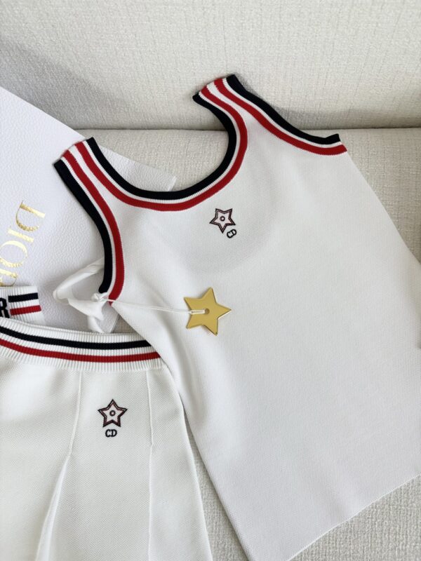디올 Dior Vibe 탱크 탑 나시 티셔츠 514T03A5001