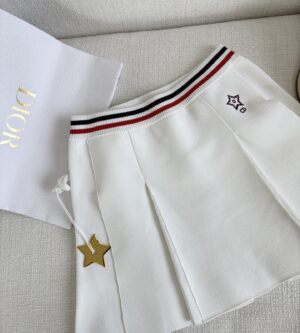 디올 Dior Vibe 플리츠 미니스커트