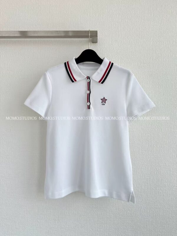 디올 Dior Vibe 폴로 티셔츠 513T11A4200