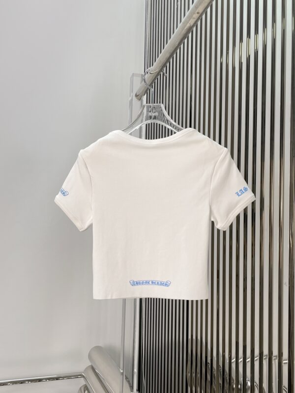 크롬하츠 25ss 크롭 티셔츠 - 이미지 6
