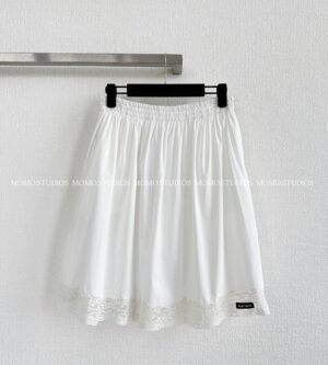 미우미우 포플린 스커트 MG2481