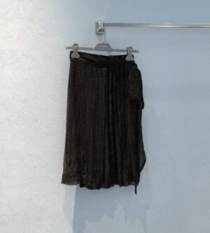 프라다 프린트 시폰 랩 스커트 P191W