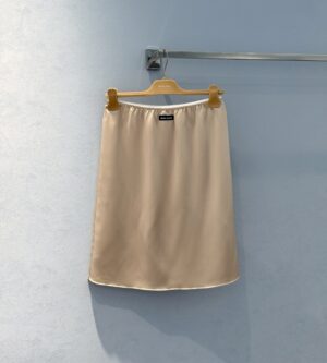 미우미우 치마 새틴 스커트 MG2474