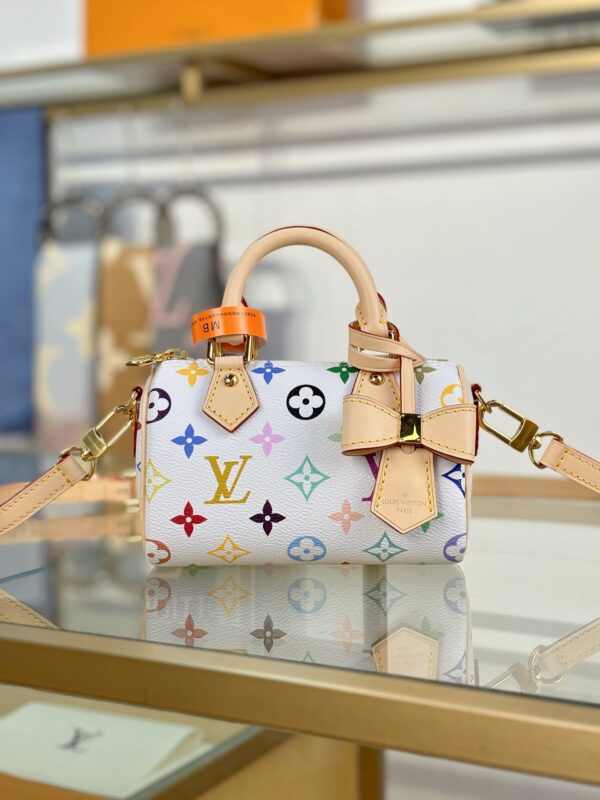 루이비통 나노 스피디 LV X TM 토트백 M13406 - 이미지 2