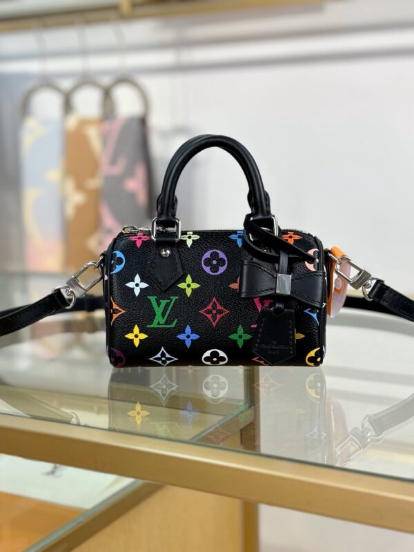 루이비통 나노 스피디 LV X TM 토트백 M13406