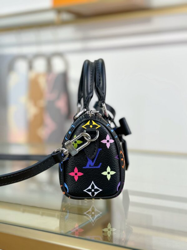 루이비통 나노 스피디 LV X TM 토트백 M13406 - 이미지 6