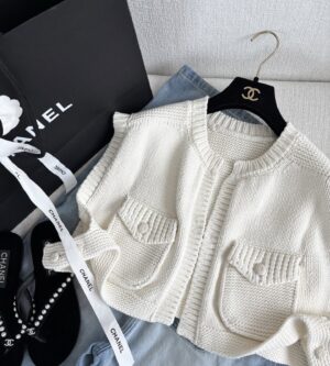 샤넬 믹스드 파이버 니트 베스트 P79982