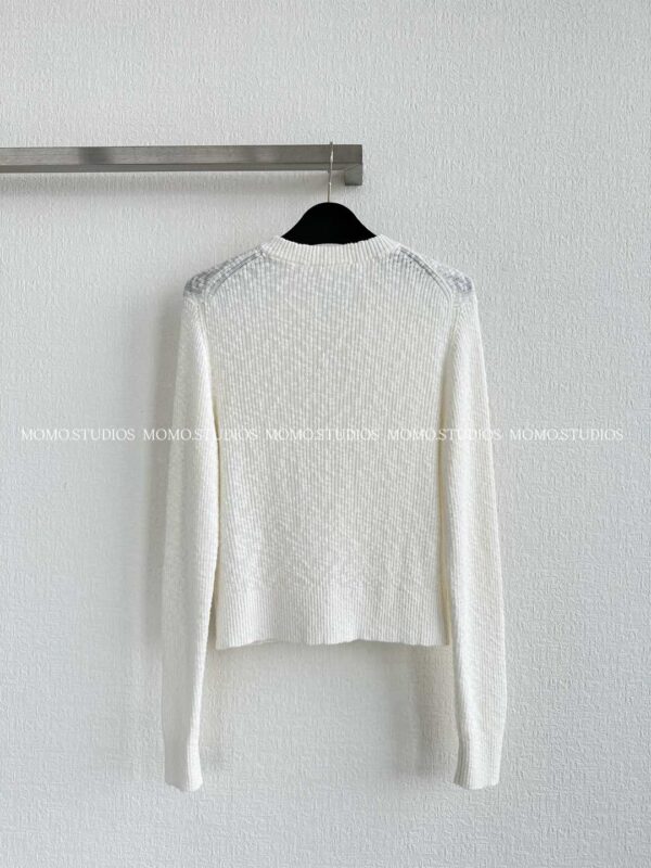 샤넬 25M CC로고 버튼 코튼 가디건 P78600 - 이미지 6