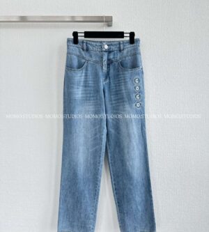 샤넬 25SS 코코비치컬렉션 COCO 데님 청바지 블루 P78552
