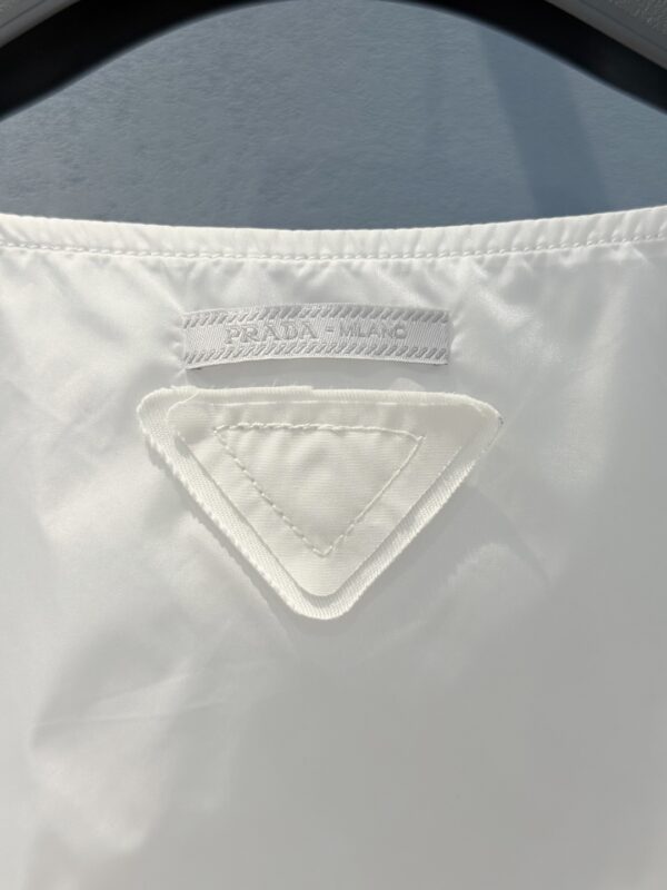 프라다 민소매 테크니컬 폰지 미니 원피스 230725 - 이미지 3