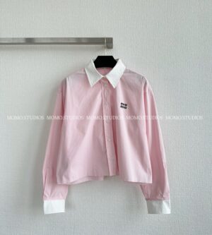미우미우 25FW 코튼 셔츠 MK1971