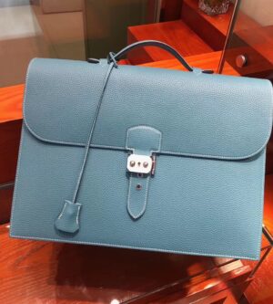 에르메스 S Sac a Depeches light 1 37 사카데페슈 브리프케이스 H074409C