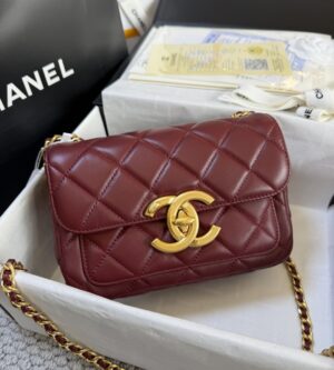 샤넬 24FW 미니 플랩백 시즌 CC로고 체인백 AS5026