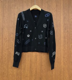 에르메스 “Candy Libris Bandana” 가벼운 긴팔 가디건