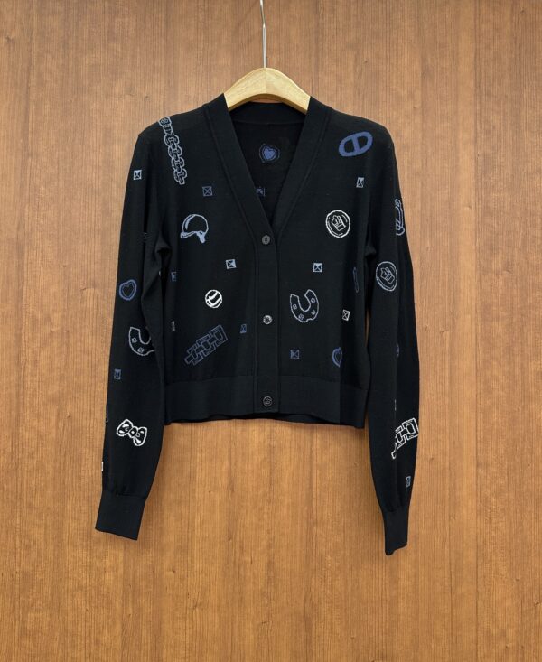 에르메스 “Candy Libris Bandana” 가벼운 긴팔 가디건