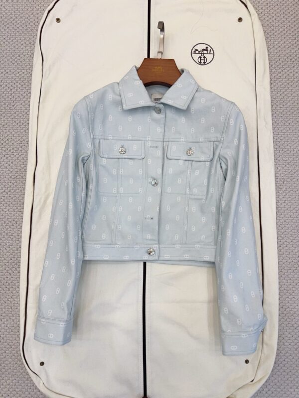 에르메스 “Chaine d'Ancre” 데님 자켓  H4H0215D